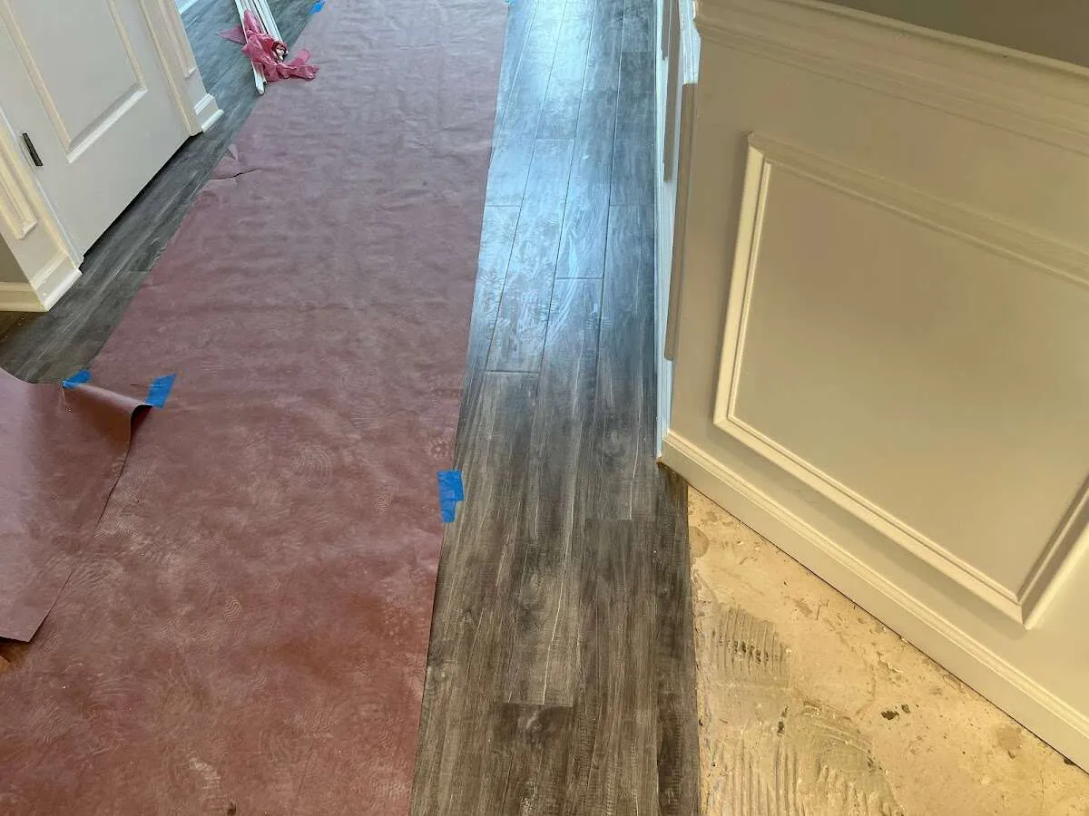 Completed marble shower restoration in West Earl